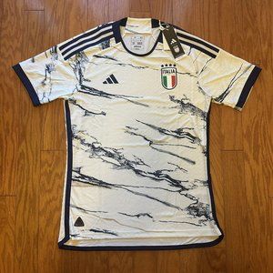 Adidas Italy 2023 Authentic Slim Fit Soccer Jersey HS9894 Men’s Size Large